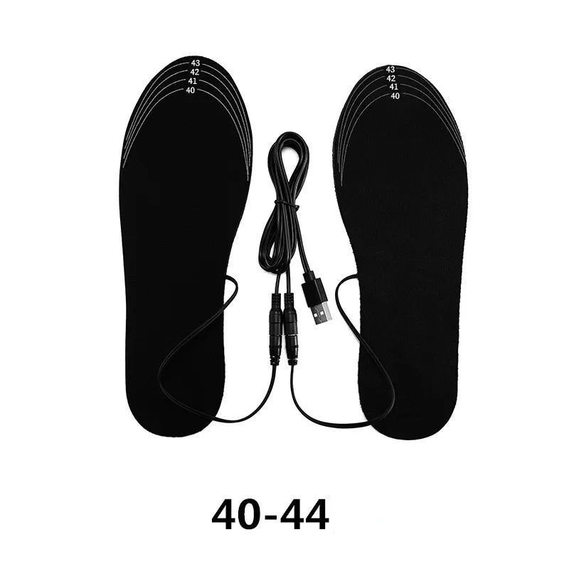 Varmeriket™ USB-oppvarmede innleggssåler i karbonfiber som kan klippes