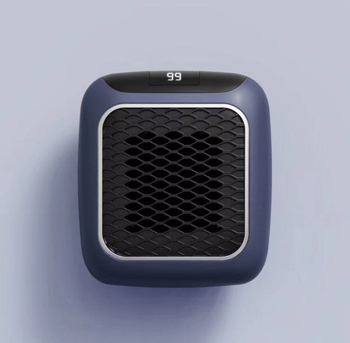 Varmeriket™ Mini vifteovn for veggmontering, 800 W med LED-display