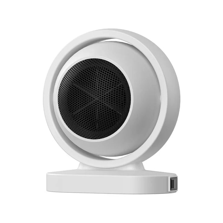 Varmeriket™ Mini PTC-varmer 380 W med ettknappsbetjening og jevn varme