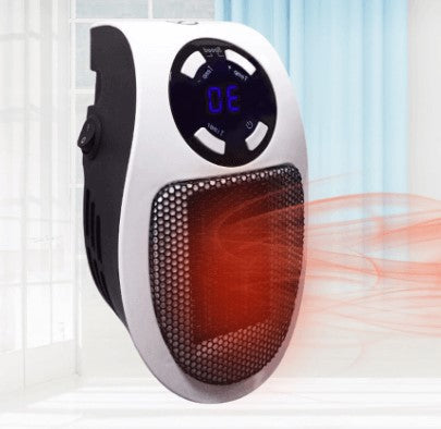 Varmeriket™ Liten varmeovn med temperaturvisning og stille drift