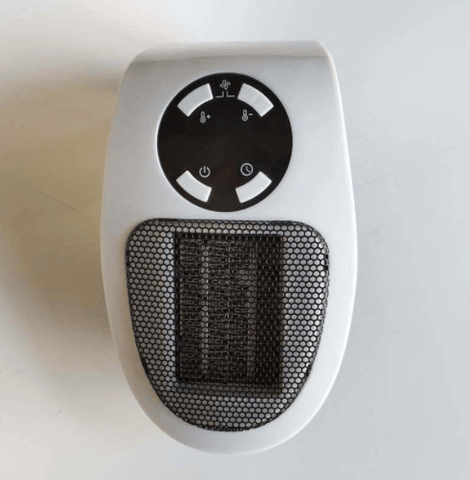 Varmeriket™ Liten varmeovn med temperaturvisning og stille drift