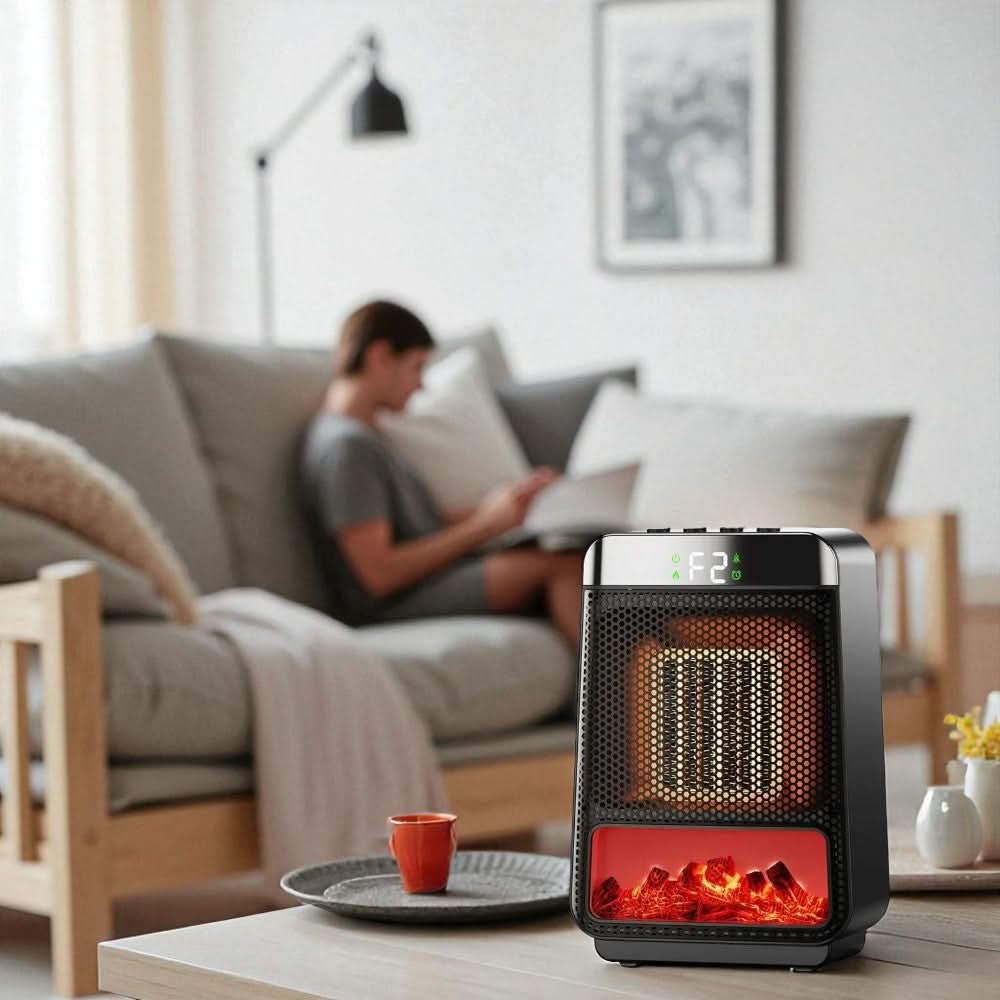 Varmeriket™ Kompakt vifteovn med justerbar temperatur