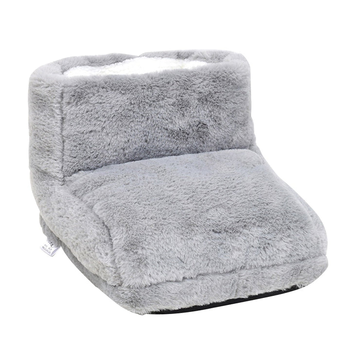 Varmeriket™ Trådløs oppladbar fotvarmer i myk fleece