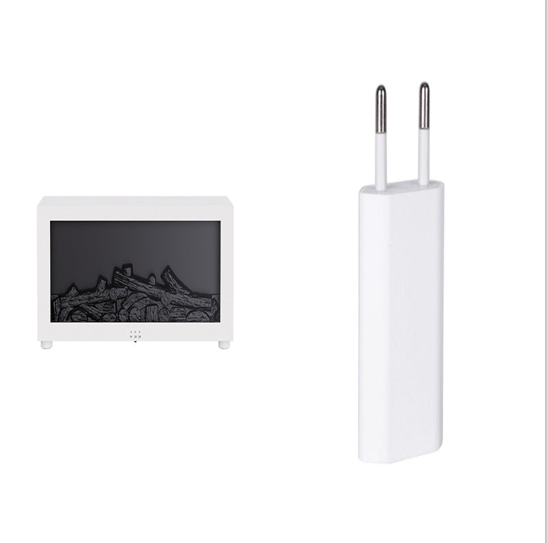 Aromadiffuser med flammeeffekt – luftfukter med 7 farger