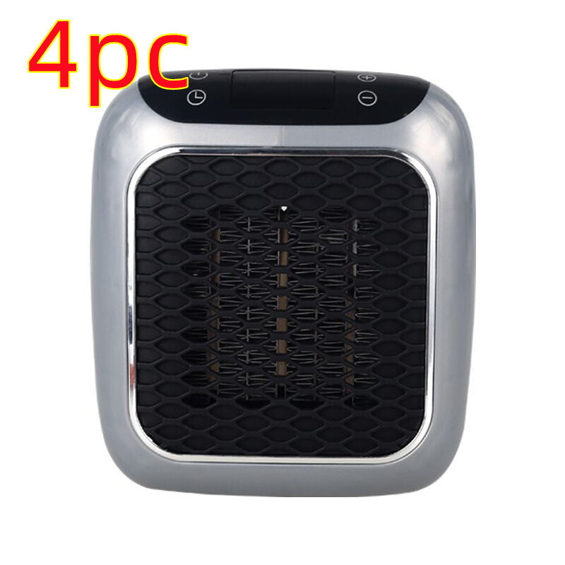 Vegghengt mini viftevarmer med digital termostat, 800 W