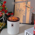 Vulkan flamme diffuser – aroma luftfukter med nattlys