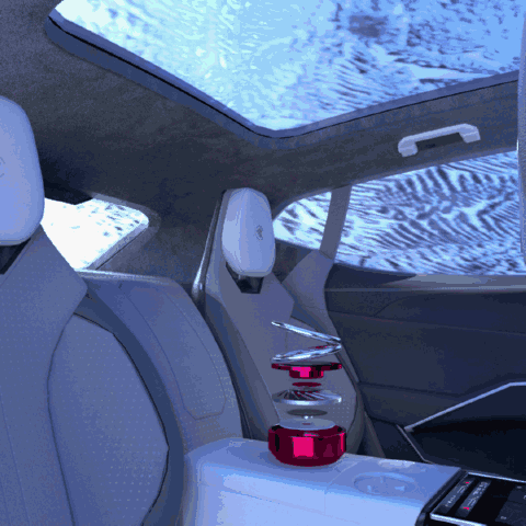 Varmeriket™ Soldrevet varmehjelp til bilen mot rim og dugg