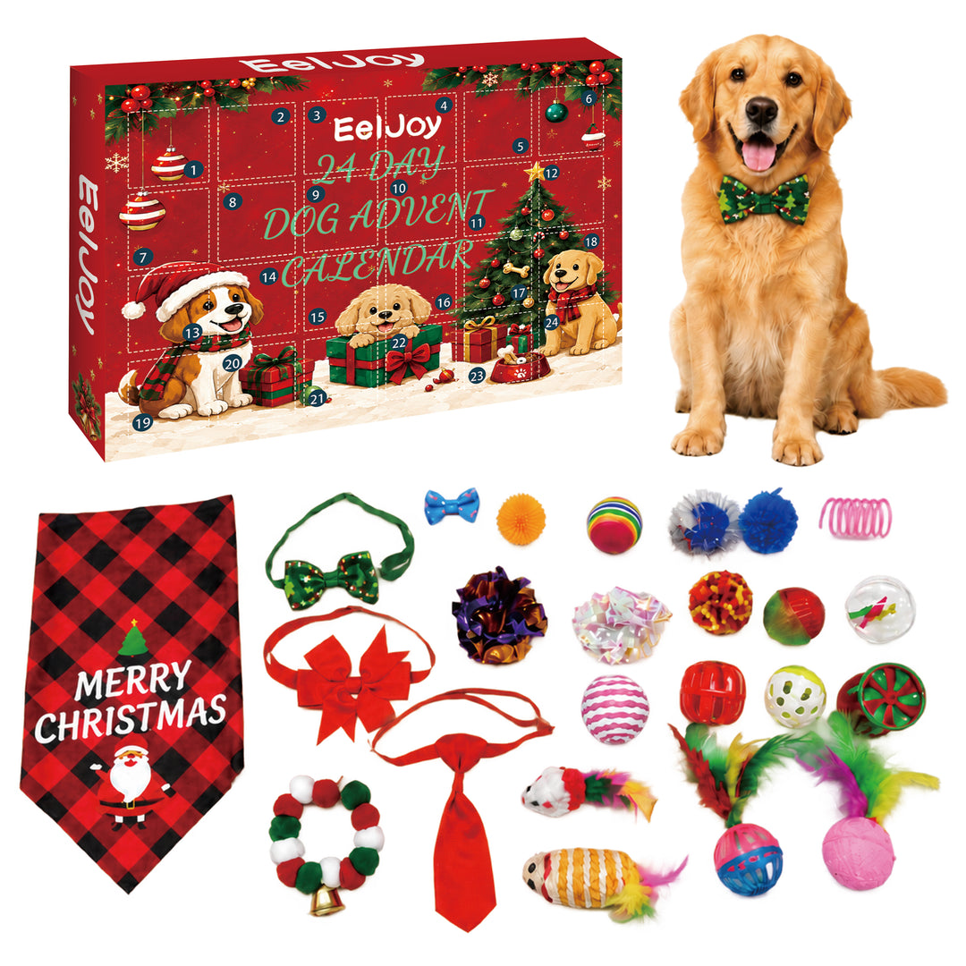Julekalender for hund med leker