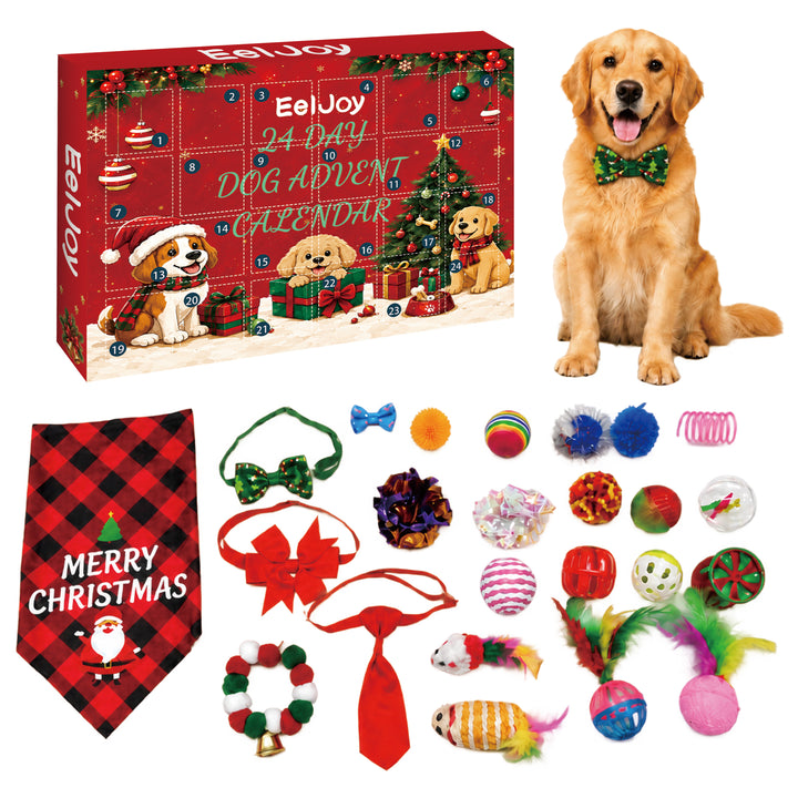 Julekalender for hund med leker