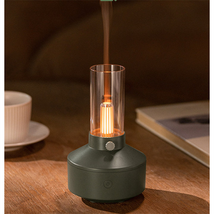 Aroma diffuser med retro glødelys og automatisk avstenging