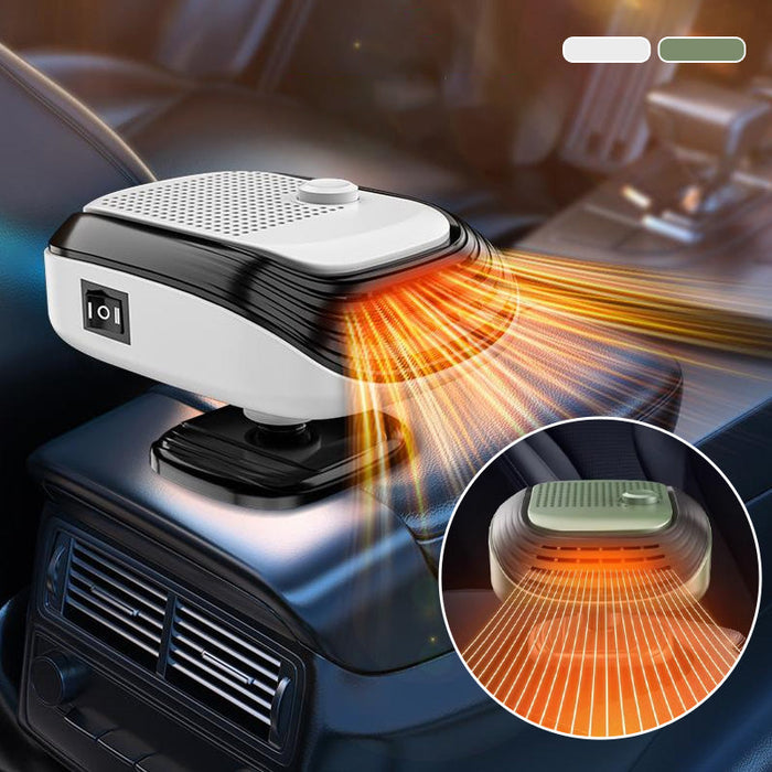 Varmeriket™ Kompakt bilvarmer med 360° dreiing og rask varme