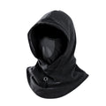 Fleece-balaklava med hette og pustepanel