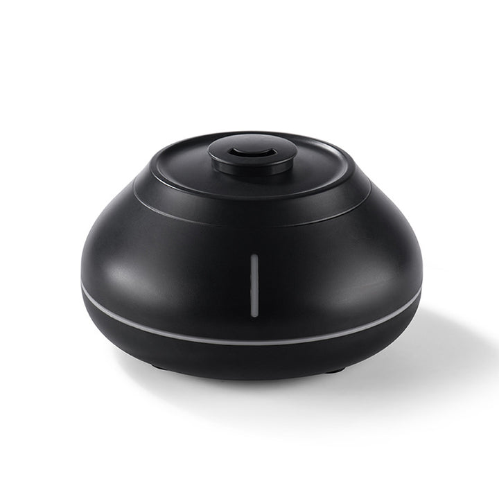 Vulkan aroma diffuser 130 ml med 7 farger og 20 dB, i svart