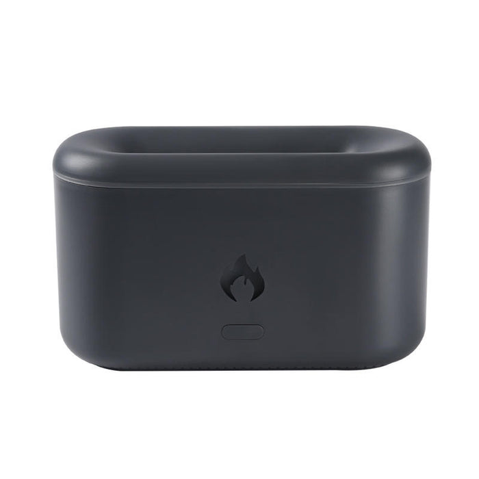 Varmeriket 3D-flamme luftfukter med 300 ml tank – ultralyd og USB-C