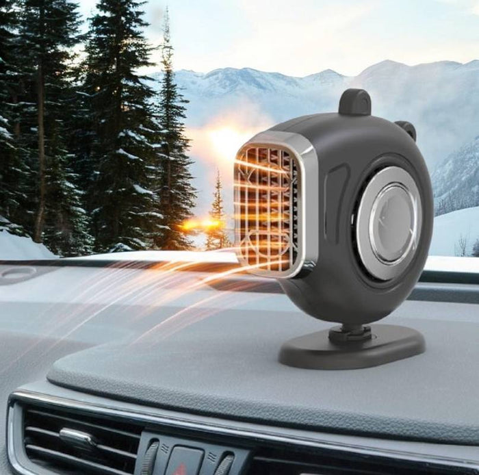 Varmeriket™ Bilvarmer 12V med 360° feste og justerbart håndtak