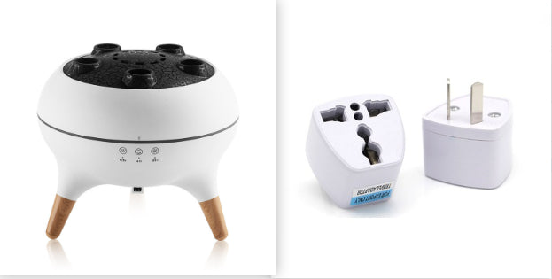 Luftfukter med maneter, ultralyd og fjernkontroll med timer