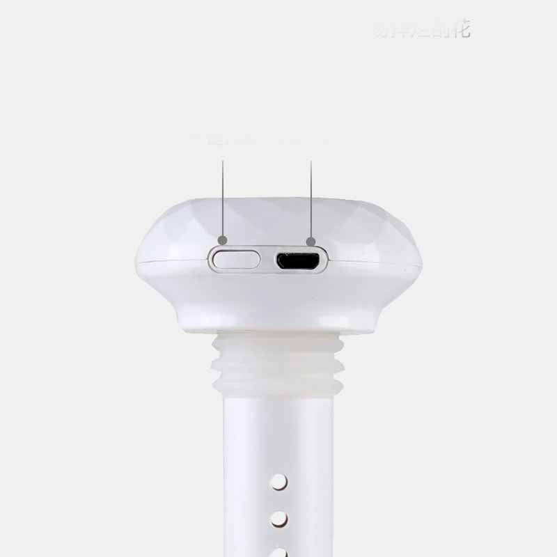 Mini luftfukter med USB, LED-lys og kald tåke