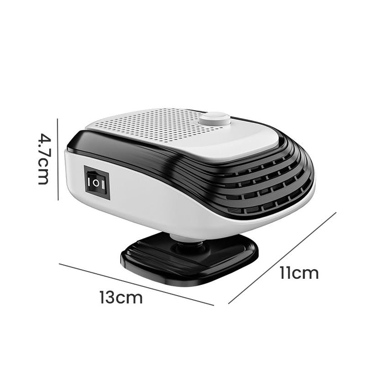 Varmeriket™ Kompakt bilvarmer med 360° dreiing og rask varme