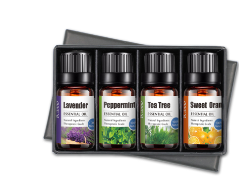 Aromadiffuser med flammelys og automatisk avstenging, ultralyd