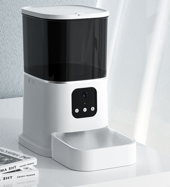 Automatisk fôrautomat med skål