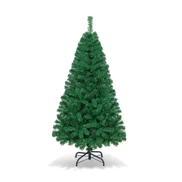 Varmeriket Lite grønt juletre uten lys, 152 cm