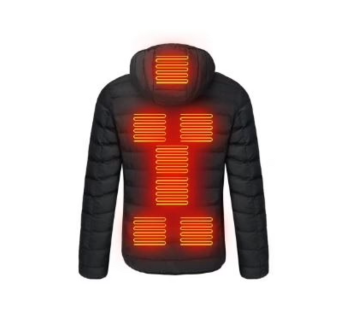 Varmeriket™ Oppvarmet vinterjakke unisex med 3 varmenivåer