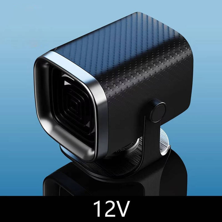 Varmeriket™ Keramisk bilvarmer 12V/24V med 360° rotasjon