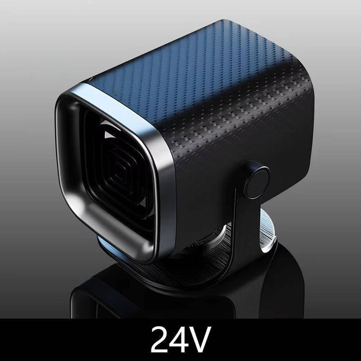 Varmeriket™ Keramisk bilvarmer 12V/24V med 360° rotasjon