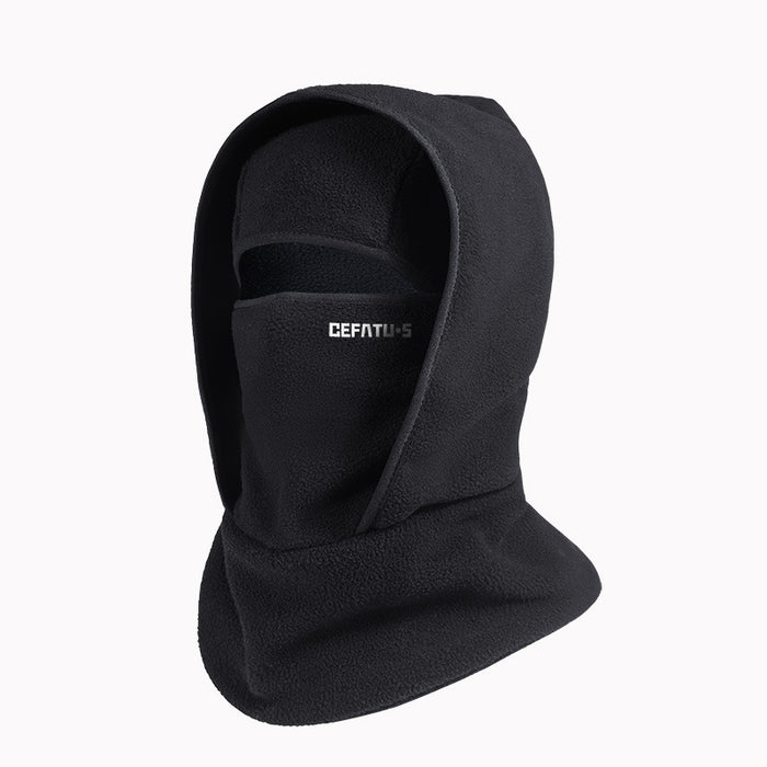 Varmeriket Balaklava i polarfleece med åpent øyefelt