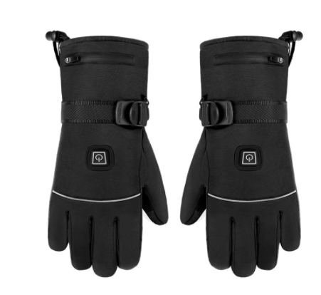 Oppvarmede touch-hansker for motorsykkel med karbonfibervarme