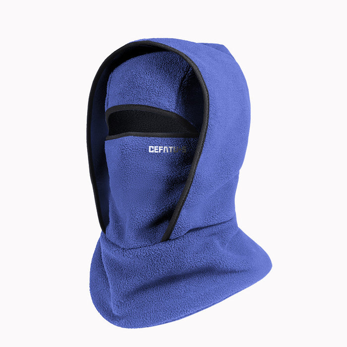 Varmeriket Balaklava i polarfleece med åpent øyefelt