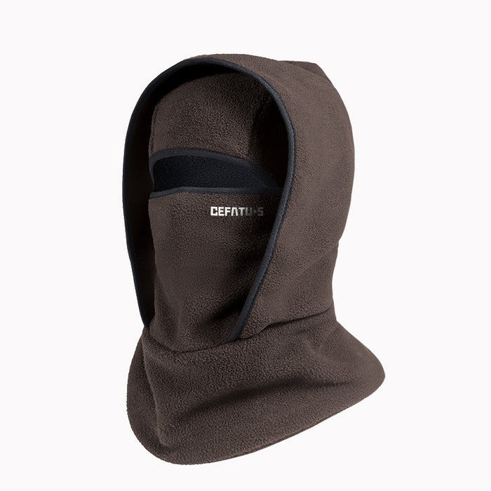 Varmeriket Balaklava i polarfleece med åpent øyefelt