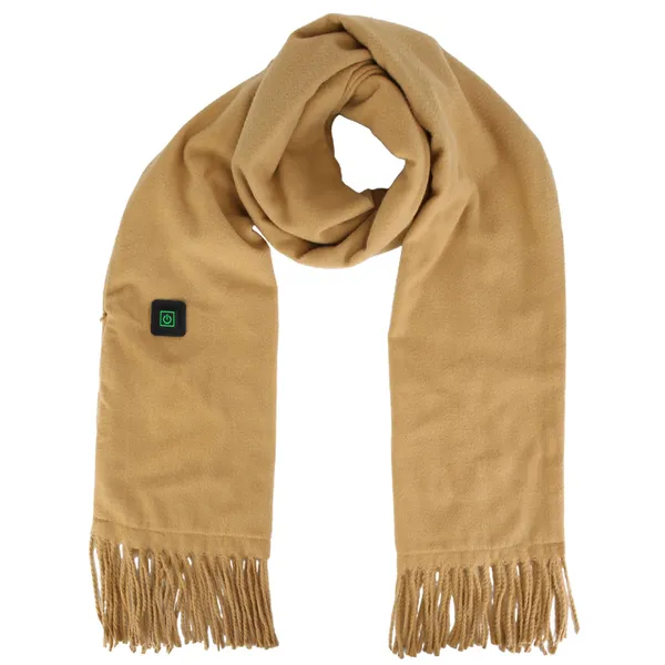 Varmeriket™ Oppvarmet skjerf i fleece med USB og tre nivåer