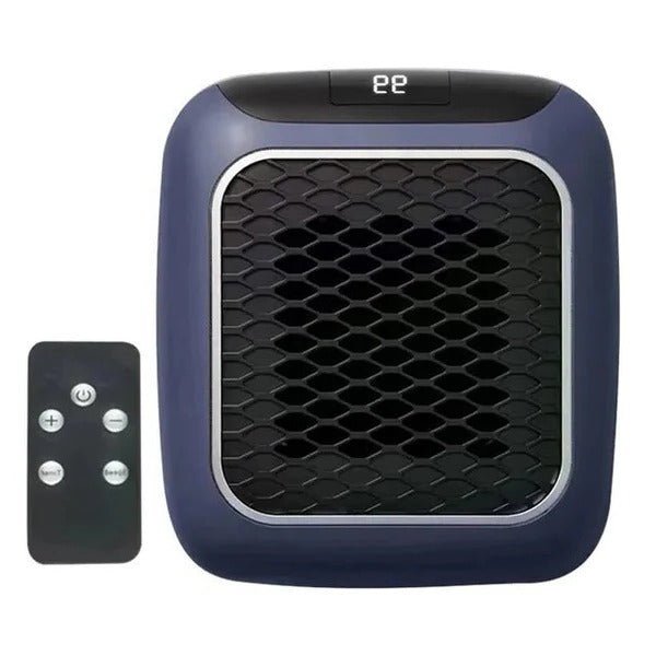 Varmeriket™ Keramisk varmeovn 800 W for stikkontakt med LED-display