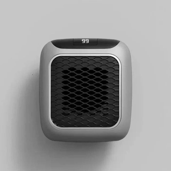 Varmeriket™ Mini veggvarmer 800 W til stikkontakt, stille og kompakt
