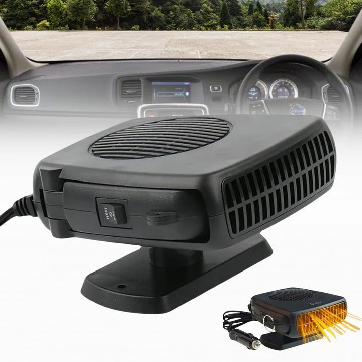 Varmeriket™ Keramisk 12V bilvarmer 150W/300W med automatisk termostat