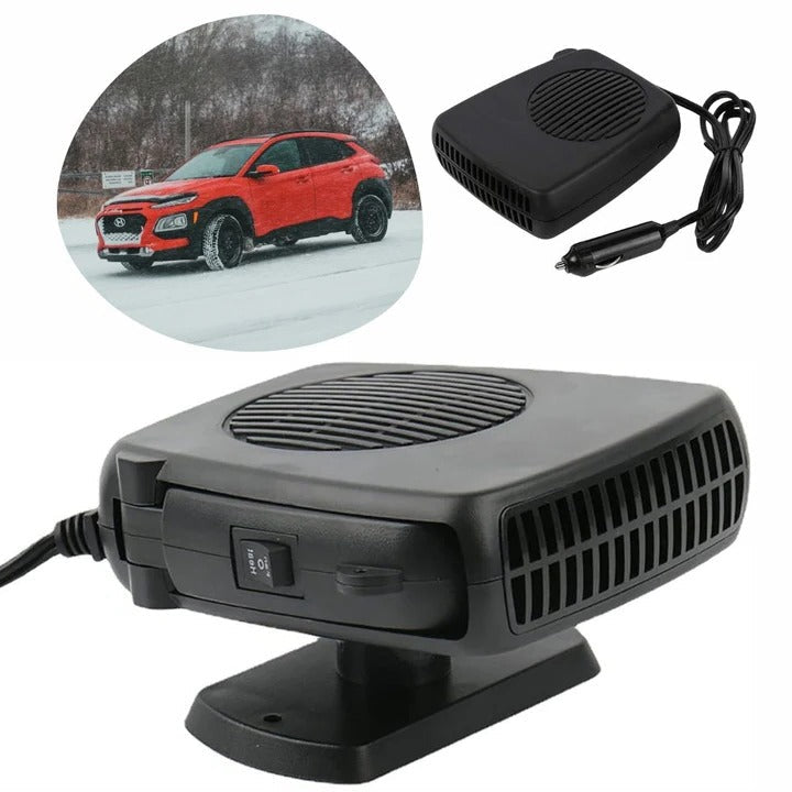 Varmeriket™ Keramisk 12V bilvarmer 150W/300W med automatisk termostat