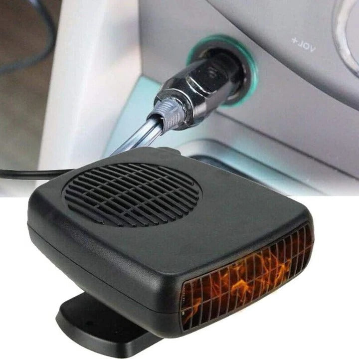 Varmeriket™ Keramisk 12V bilvarmer 150W/300W med automatisk termostat