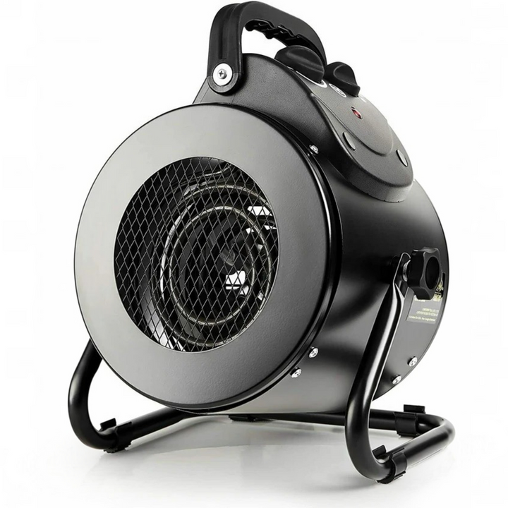 Varmeriket™ Robust vifteovn 1500 W i metall med IPX4-sprutbeskyttelse
