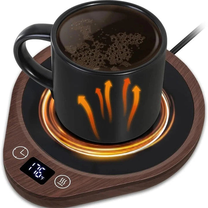 Varmeriket™ Koppvarmer med matchende kopp, tre varmenivåer og timer