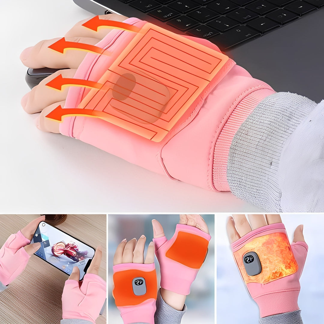 Varmeriket™ Fingerløse varmehansker med tre varmenivåer