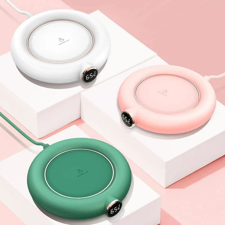 Varmeriket™ Smart koppvarmer med digitalt display og tre temperaturer