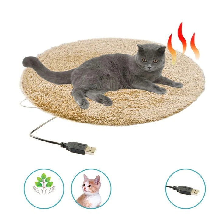 Varmeriket™ USB-varmepute for kjæledyr med jevn og konstant varme