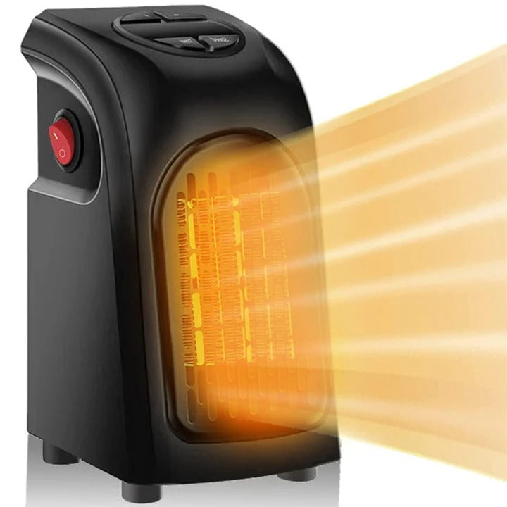 Varmeriket™ Kompakt vifteovn til veggen med digitalt display