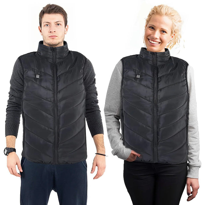 Varmeriket™ Oppvarmet vest med ni soner og karbonfibervarme