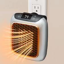 Varmeriket™ Mini varmeovn 800 W med fjernkontroll og termostat