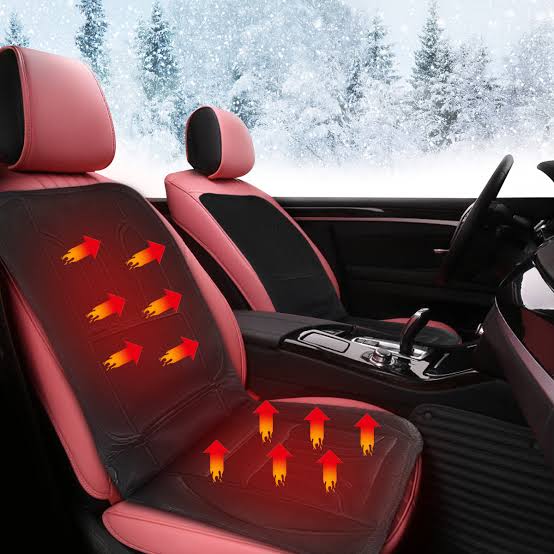 Varmeriket™ Varmesete til bil med rygg og sete i skum