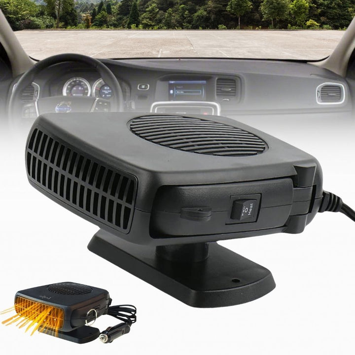 Varmeriket™ Keramisk bilvarmer 12V med 150/300W og termostat