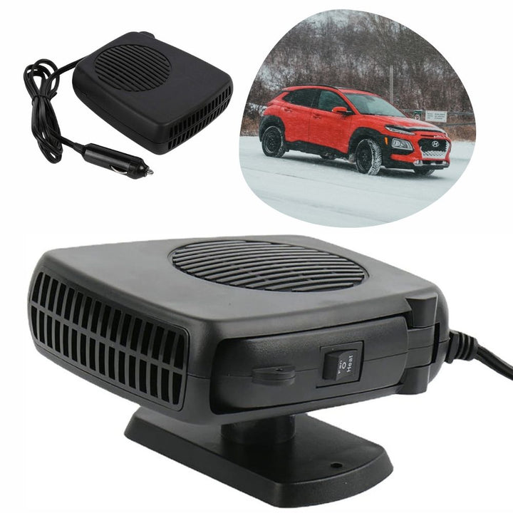 Varmeriket™ Keramisk bilvarmer 12V med 150/300W og termostat