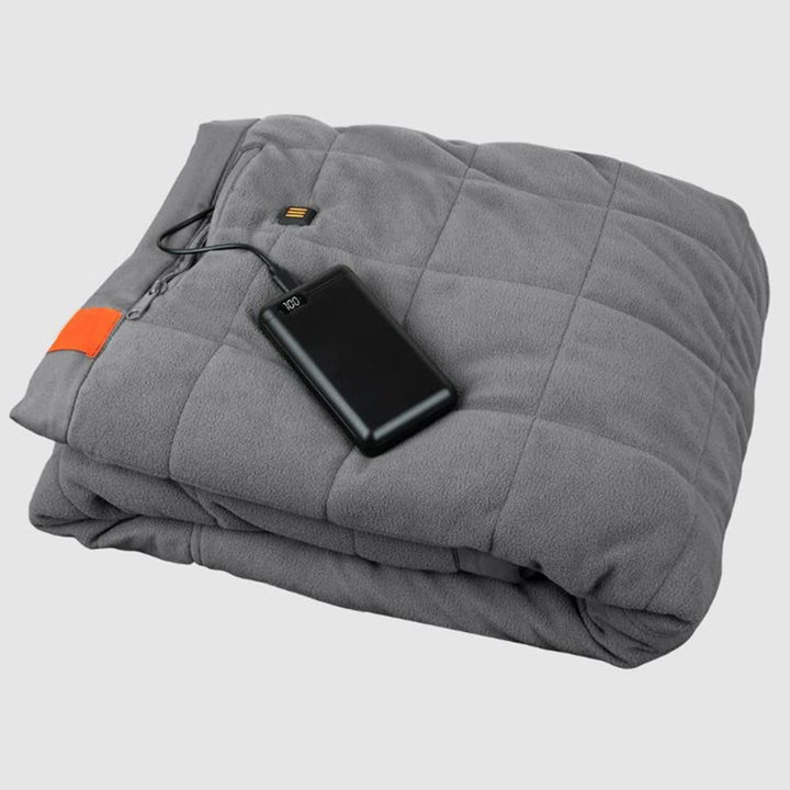 Varmeriket™ Oppvarmet utendørspledd med innebygd powerbank og 3 soner